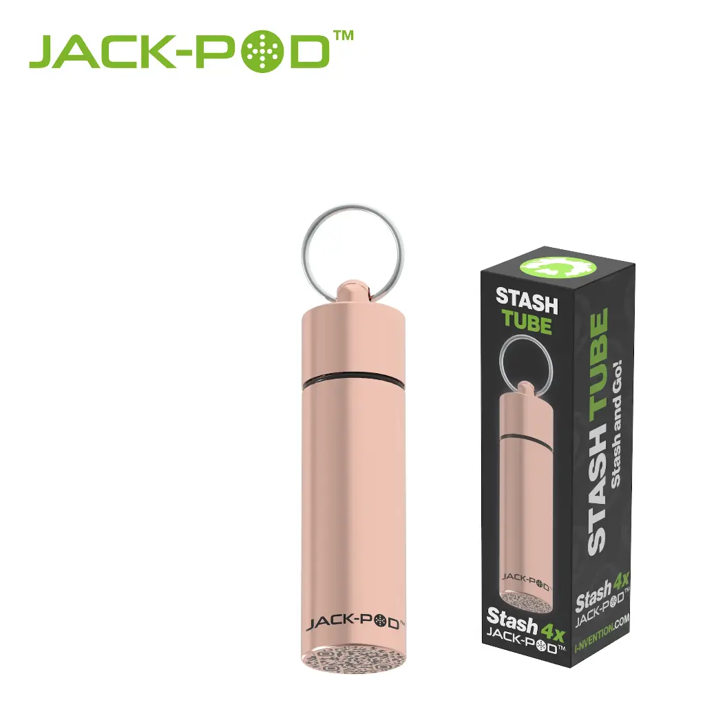 Stash Tube 4 - Rose Gold