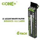 CONE+ King Size - Classic White 6-pack