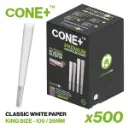 CONE+ King Size - Classic White x500